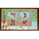 MARIPOSAS WALT DISNEY DJIBOUTI OJA BLOQUE DE ESTAMPILLAS NUEVAS MINT VARIEDAD SIN DENTAR